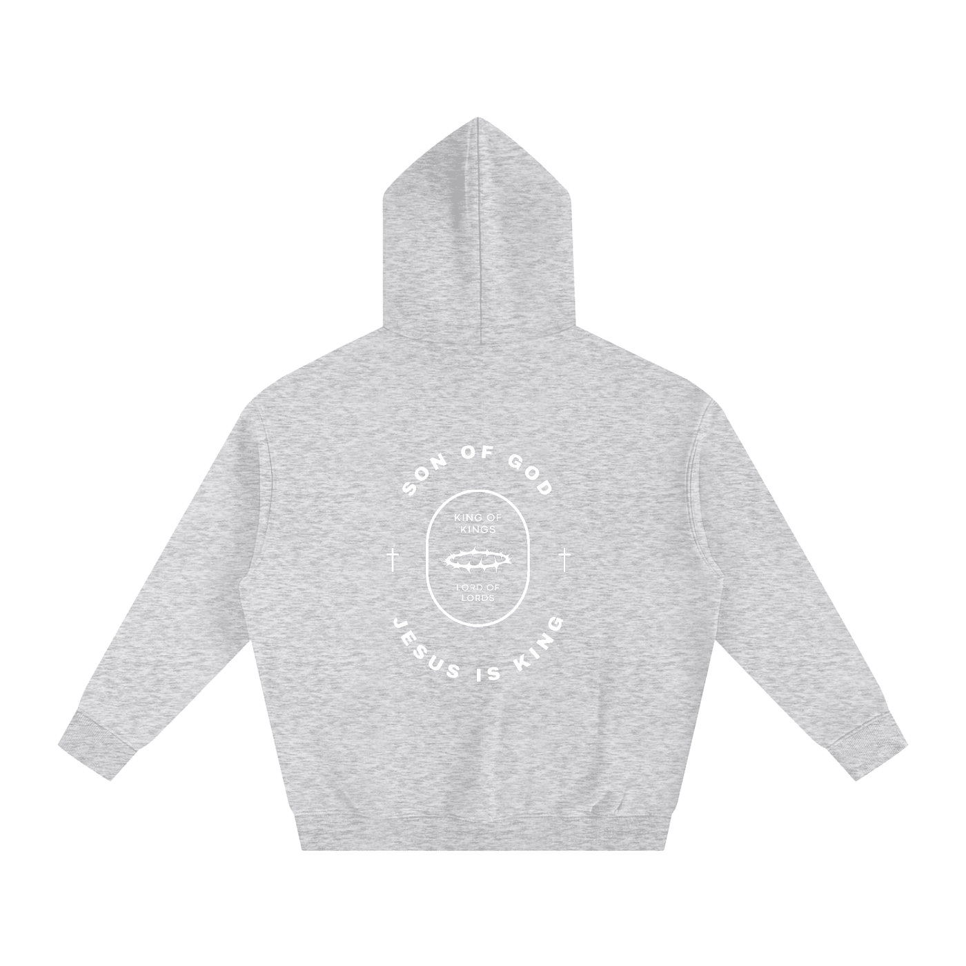 Oversize Fleeced Hoodie - Son Of God