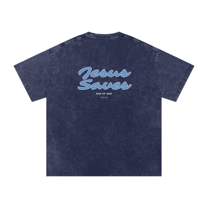 [Jesus Saves Blue]