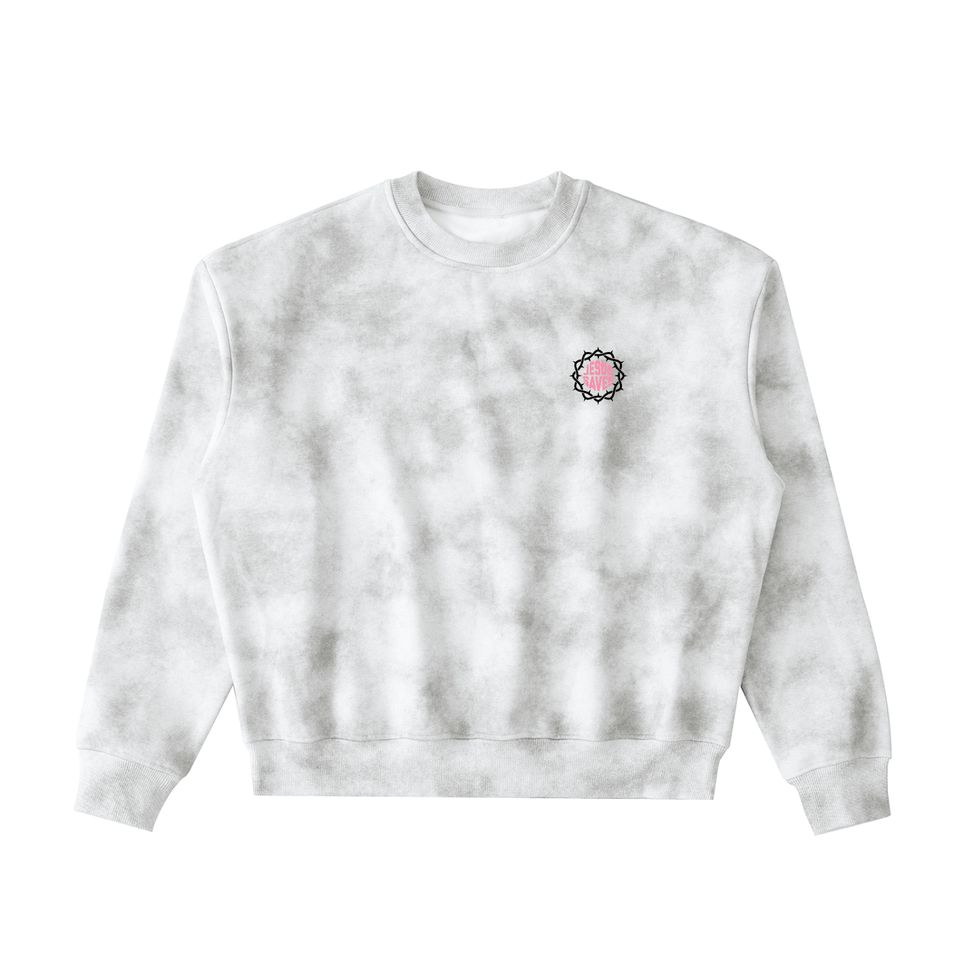 Dirty Washed Boxy Fleeced Sweatshirt - Son Of God