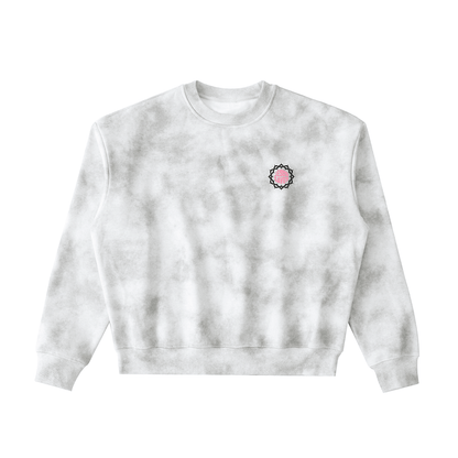 Dirty Washed Boxy Fleeced Sweatshirt - Son Of God