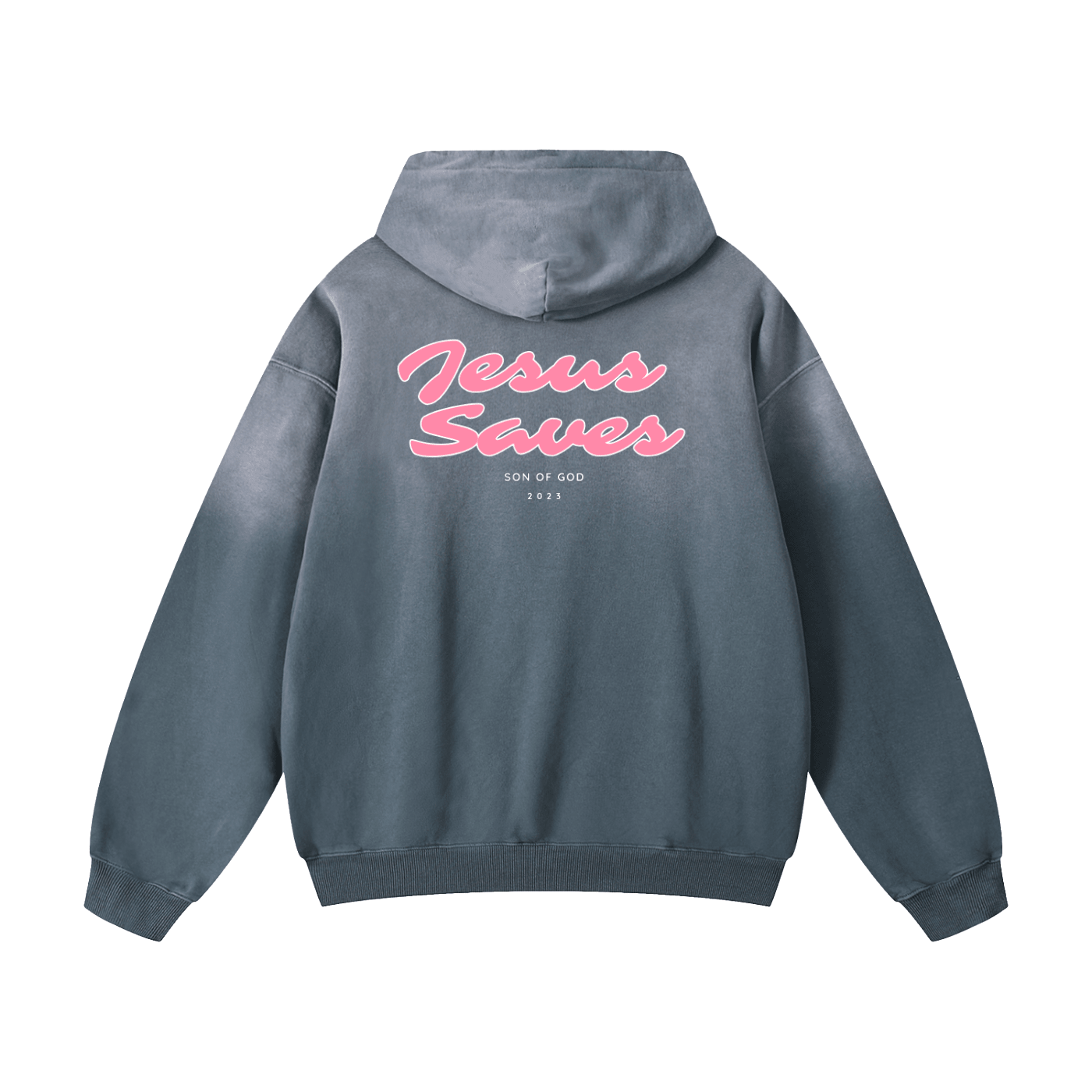 Heavyweight Sunfade Oversized Hoodie - Son Of God