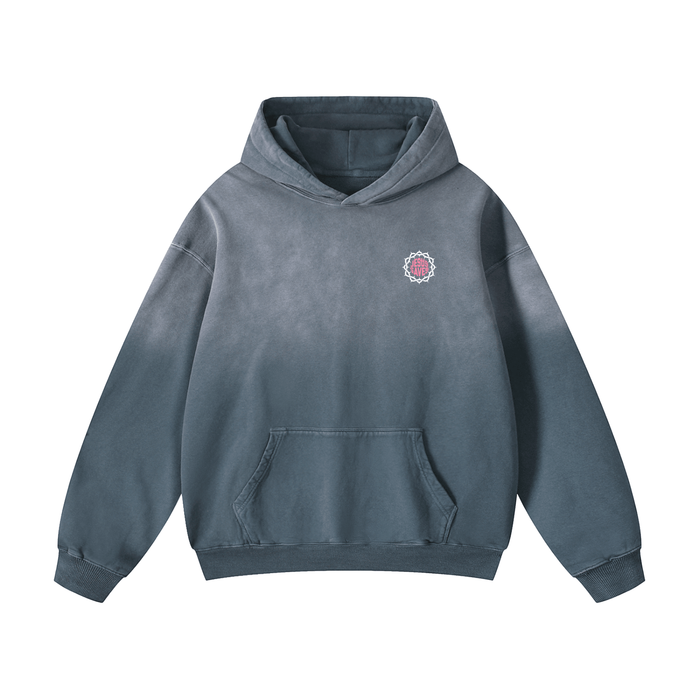 Heavyweight Sunfade Oversized Hoodie - Son Of God