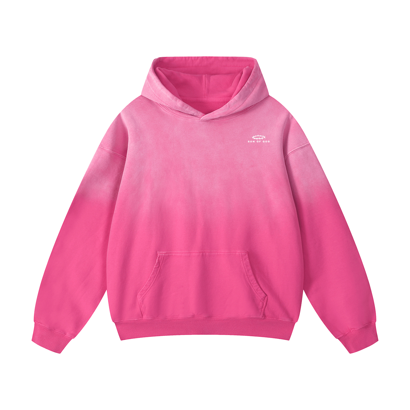 Heavyweight Sunfade Oversized Hoodie - Son Of God