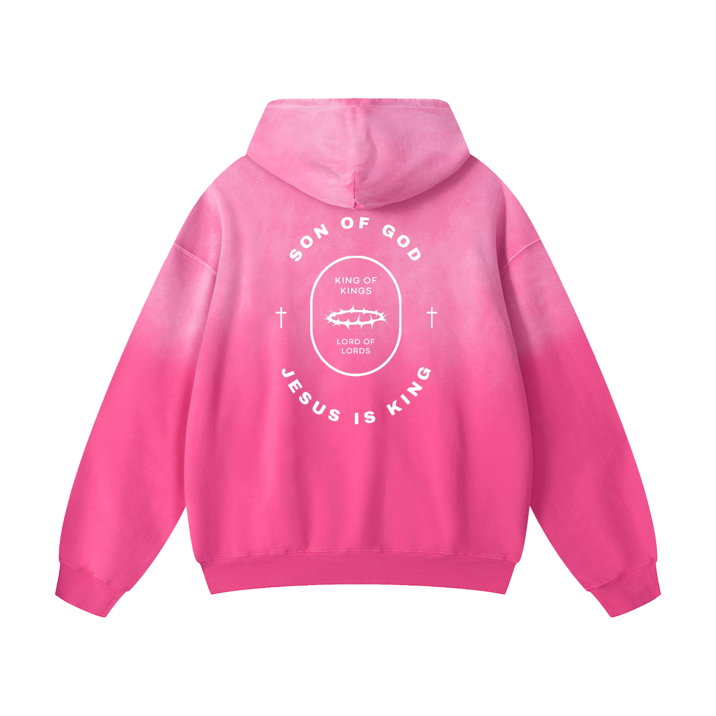 Heavyweight Sunfade Oversized Hoodie - Son Of God