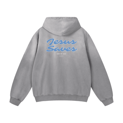 Heavyweight Sunfade Oversized Hoodie - Son Of God