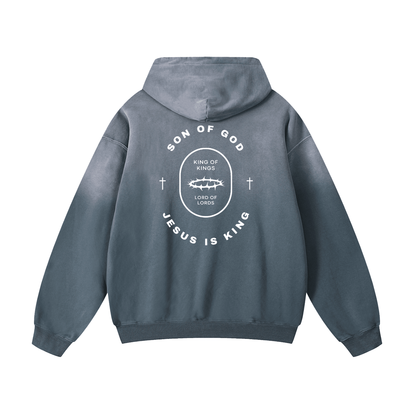 Heavyweight Sunfade Oversized Hoodie - Son Of God