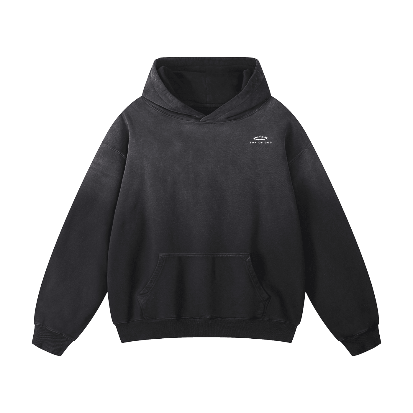 Heavyweight Sunfade Oversized Hoodie - Son Of God