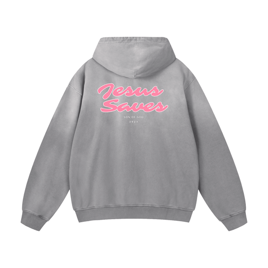 Heavyweight Sunfade Oversized Hoodie - Son Of God