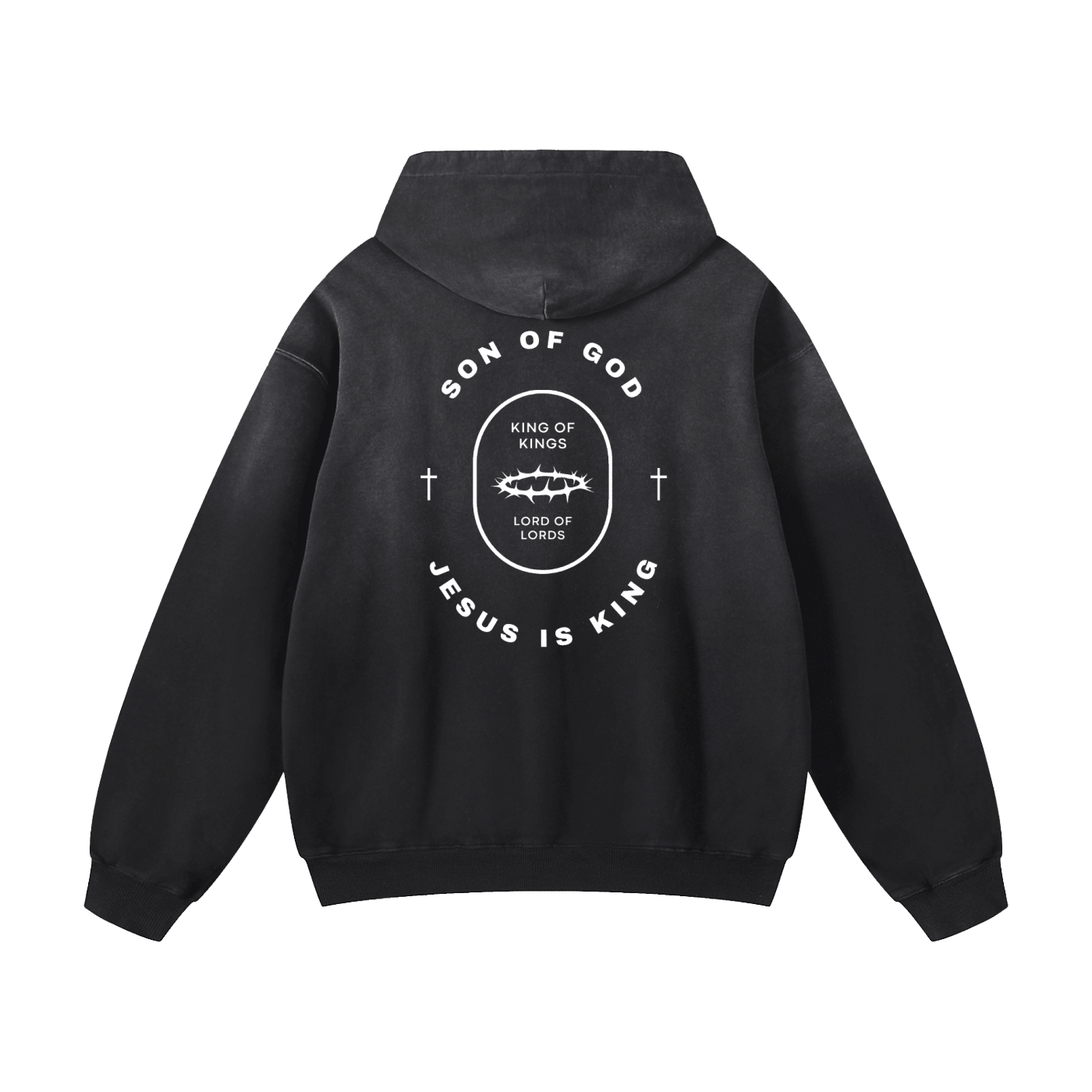 Heavyweight Sunfade Oversized Hoodie - Son Of God