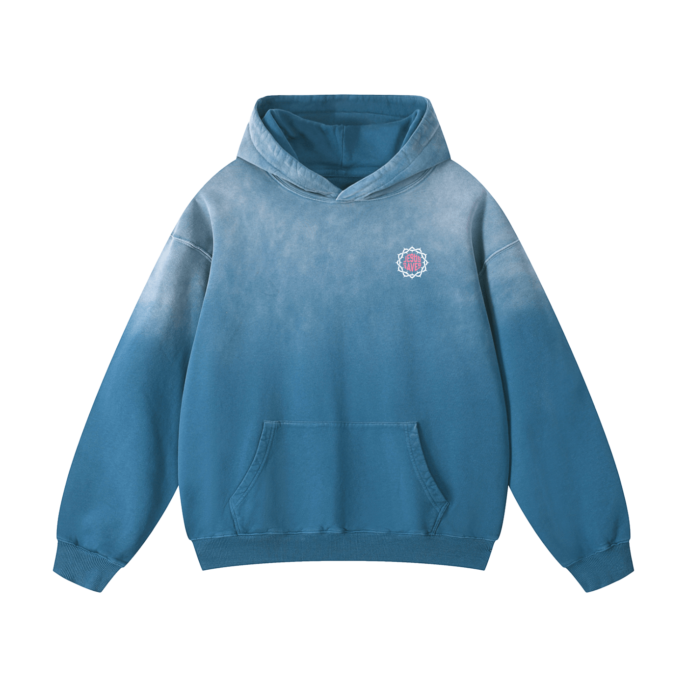 Heavyweight Sunfade Oversized Hoodie - Son Of God