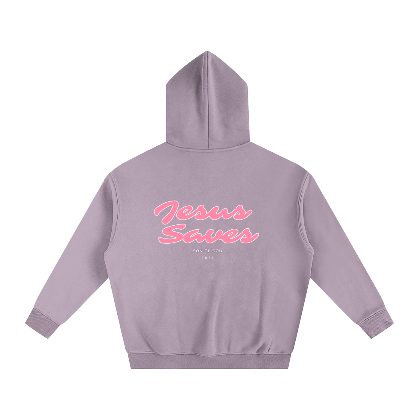Oversize Fleeced Hoodie - Son Of God