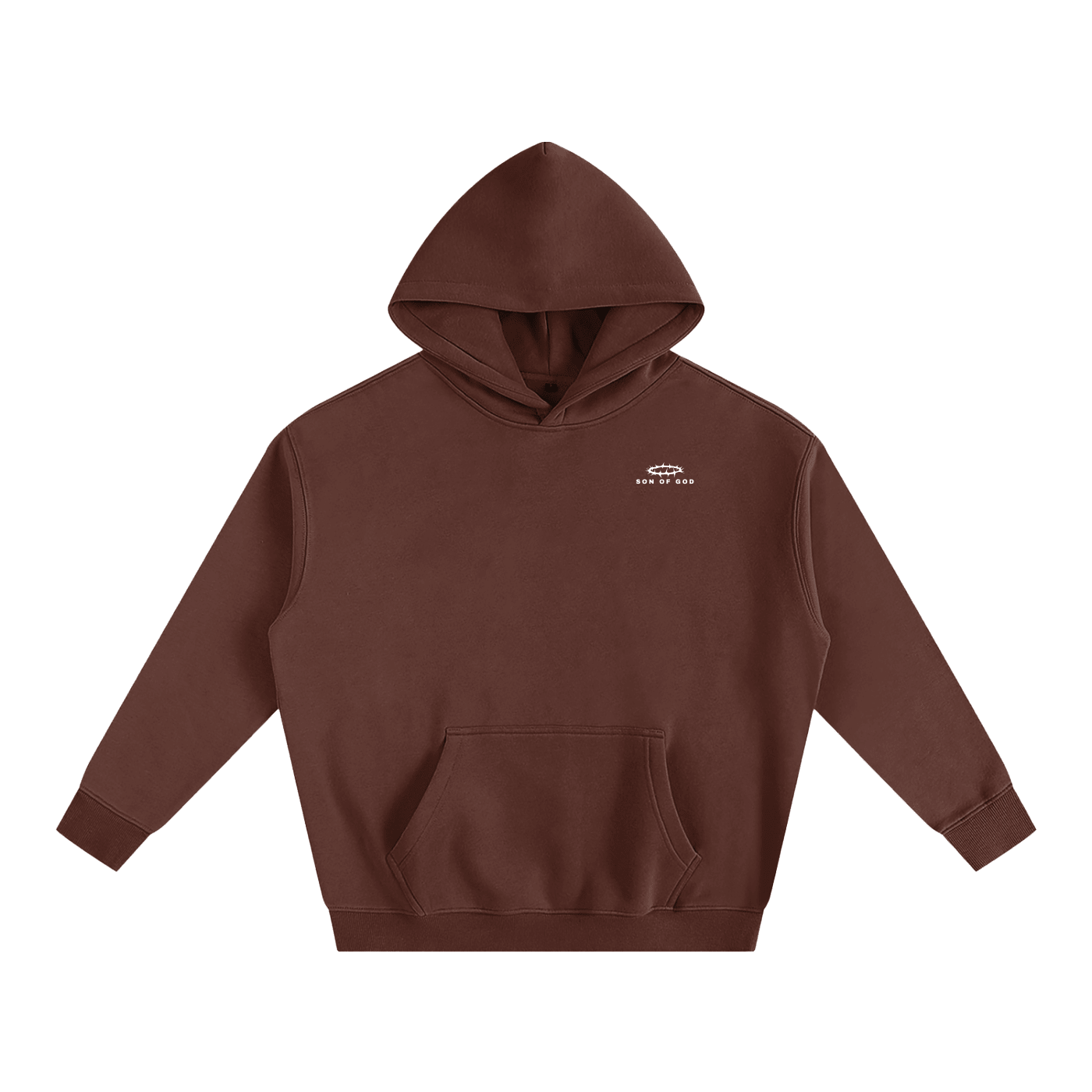 Oversize Fleeced Hoodie - Son Of God