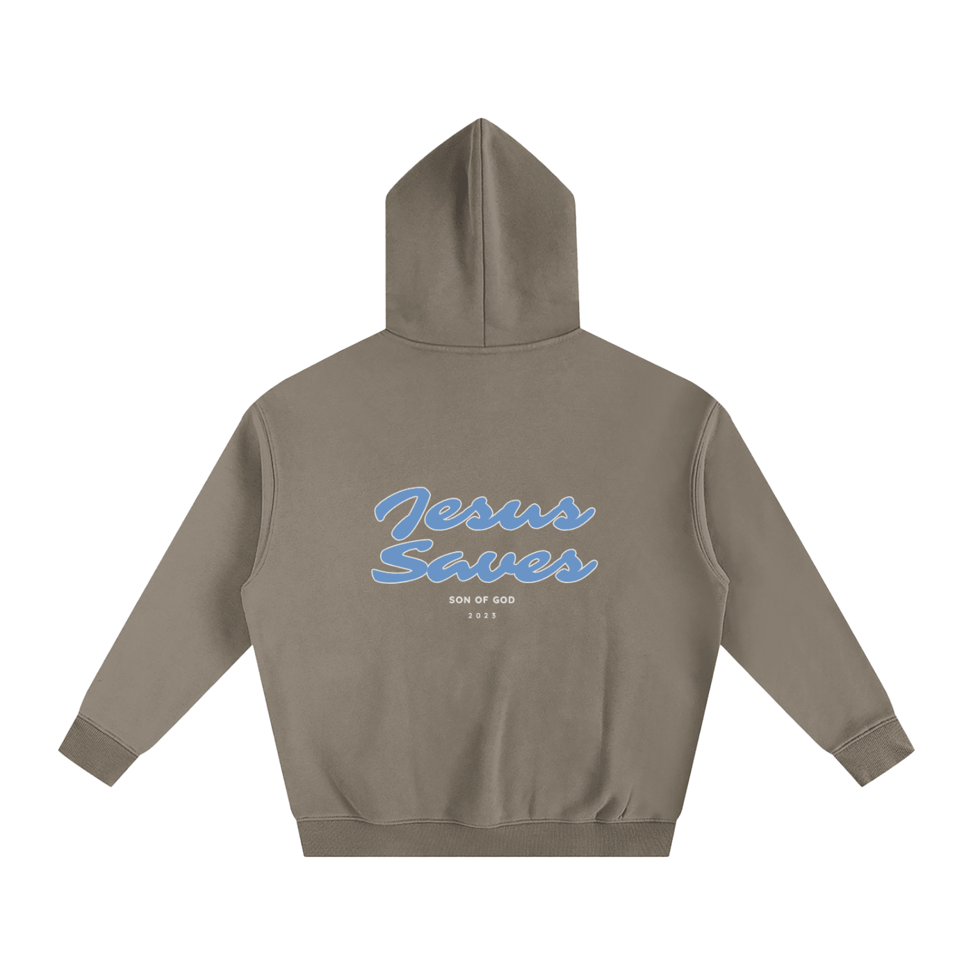 Oversize Fleeced Hoodie - Son Of God