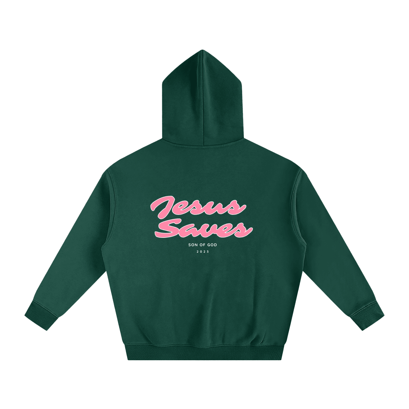 Oversize Fleeced Hoodie - Son Of God
