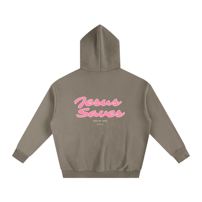 Oversize Fleeced Hoodie - Son Of God