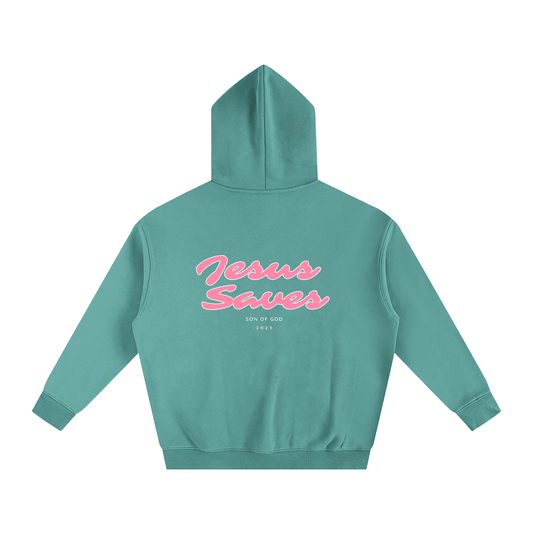 Oversize Fleeced Hoodie - Son Of God