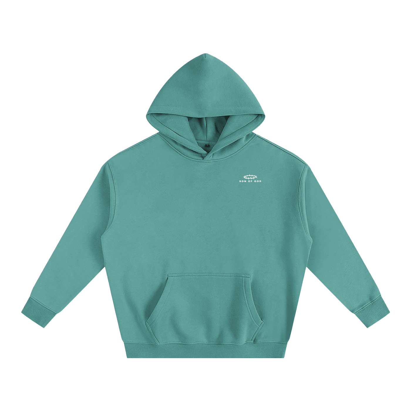 Oversize Fleeced Hoodie - Son Of God