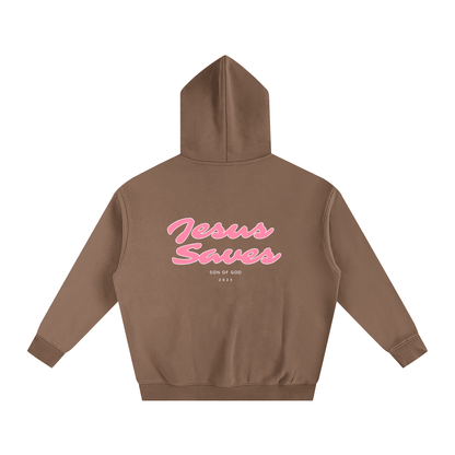 Oversize Fleeced Hoodie - Son Of God