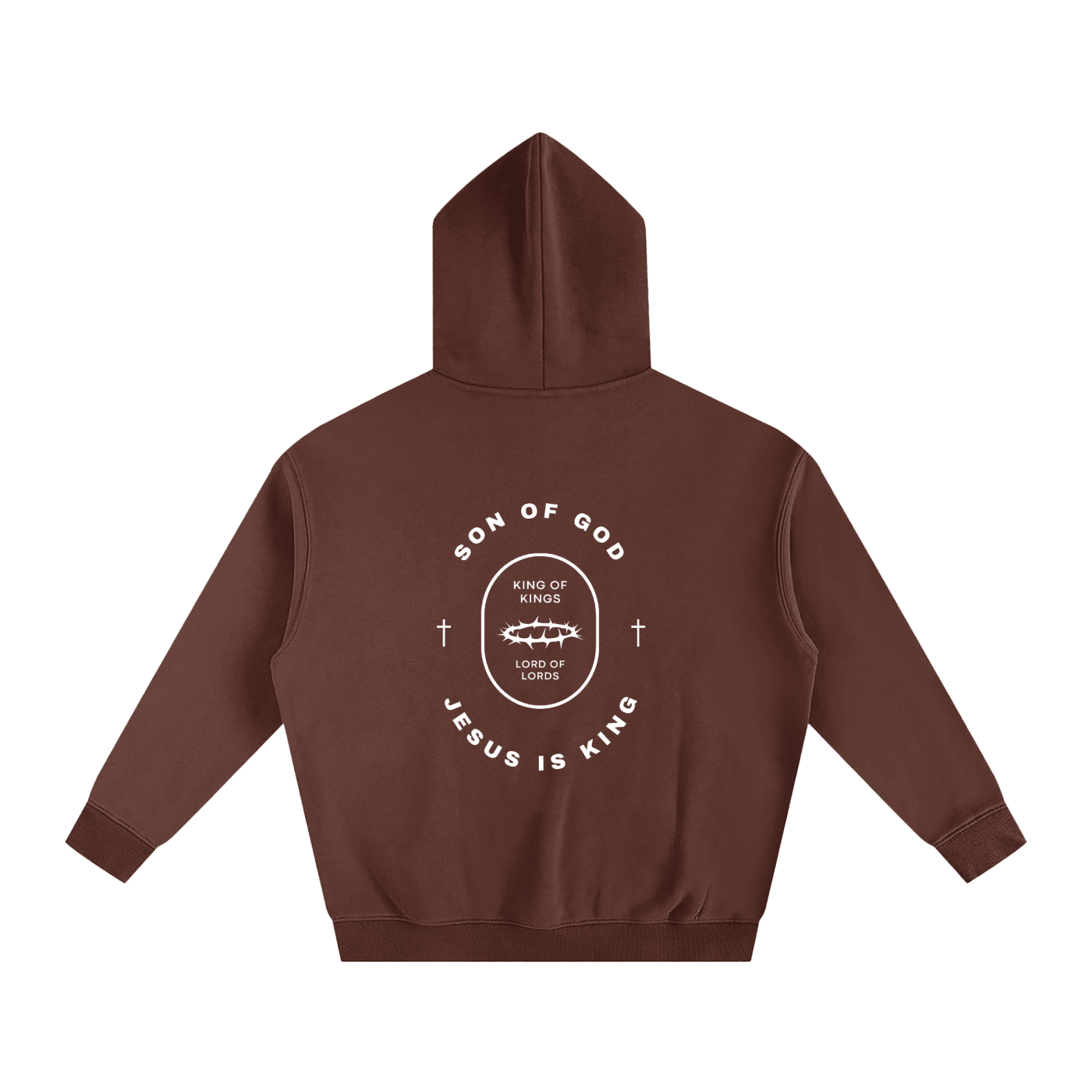 Oversize Fleeced Hoodie - Son Of God