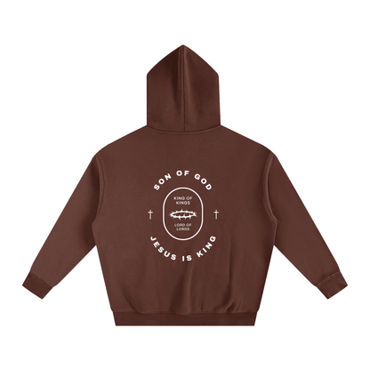Oversize Fleeced Hoodie - Son Of God