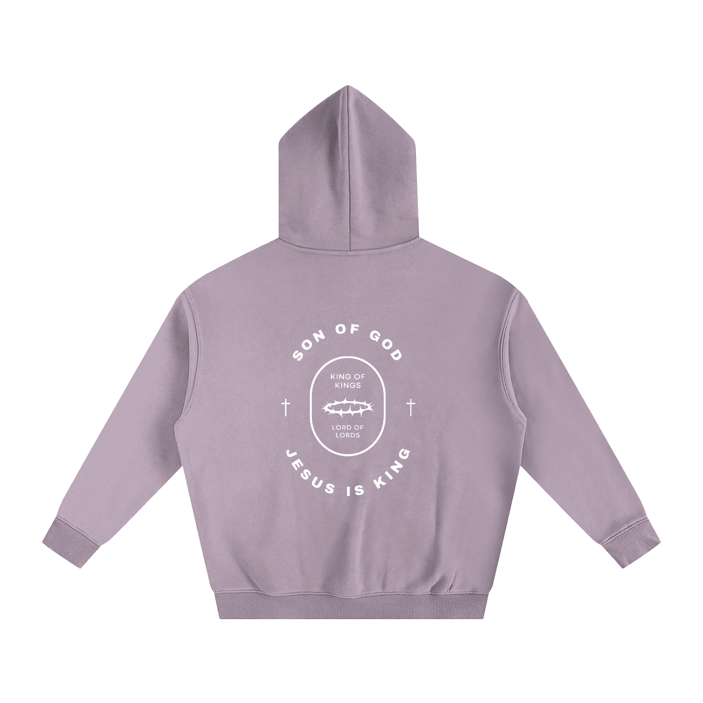 Oversize Fleeced Hoodie - Son Of God