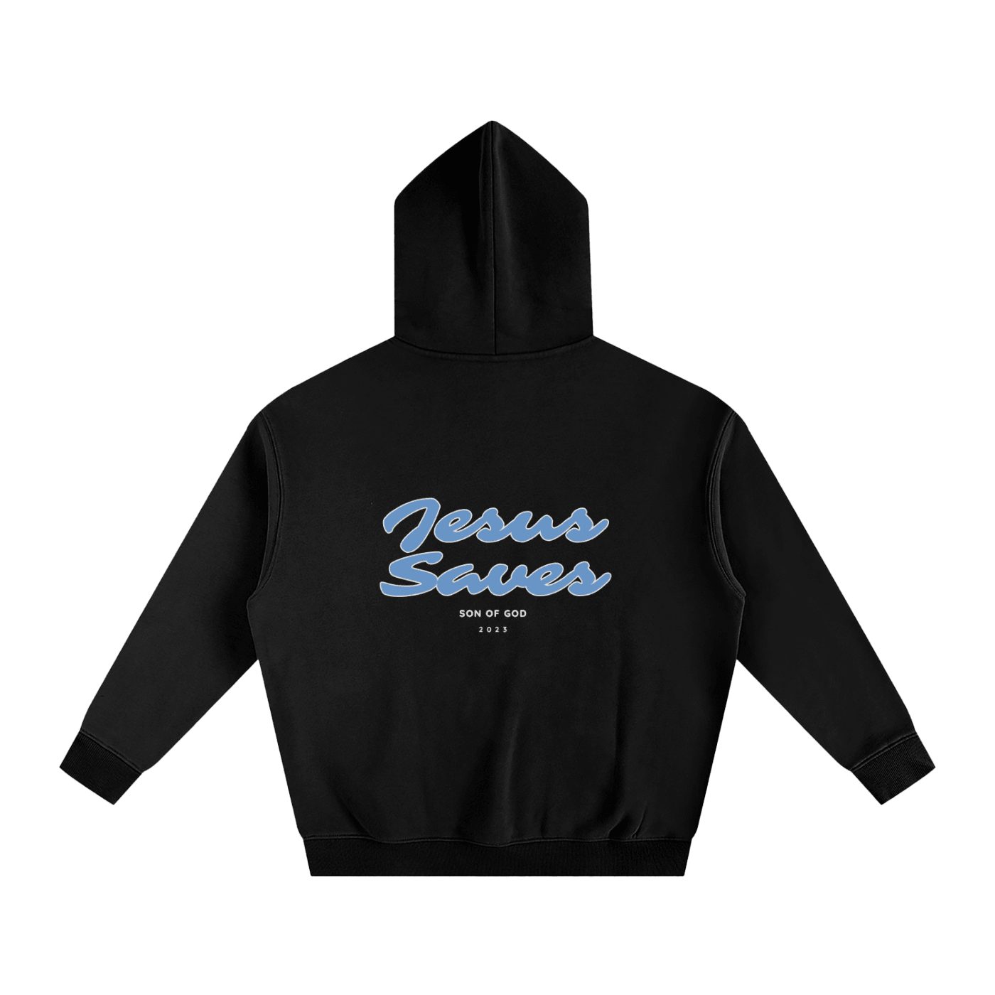 Oversize Fleeced Hoodie - Son Of God