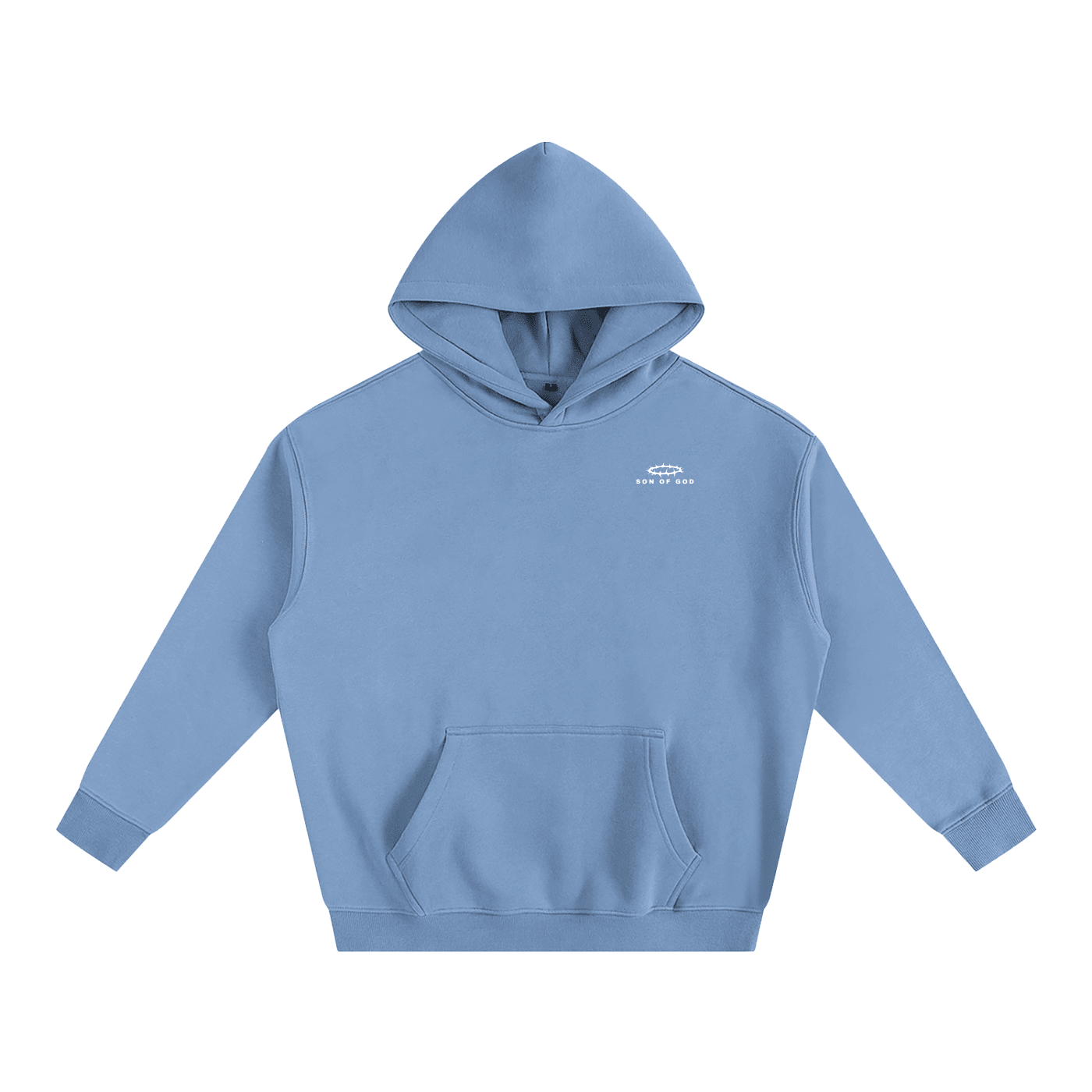 Oversize Fleeced Hoodie - Son Of God