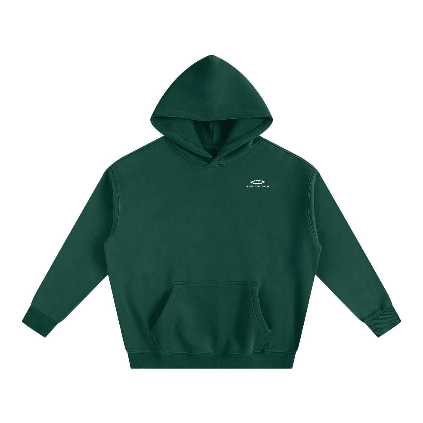 Oversize Fleeced Hoodie - Son Of God