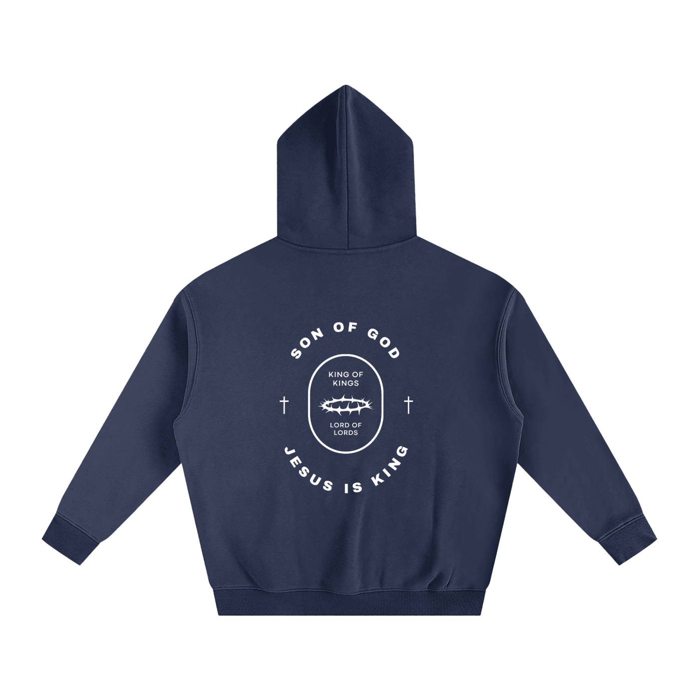Oversize Fleeced Hoodie - Son Of God
