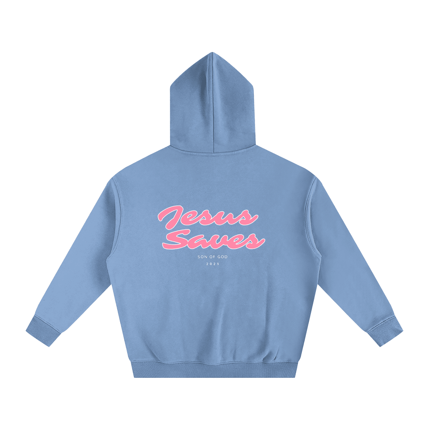 Oversize Fleeced Hoodie - Son Of God