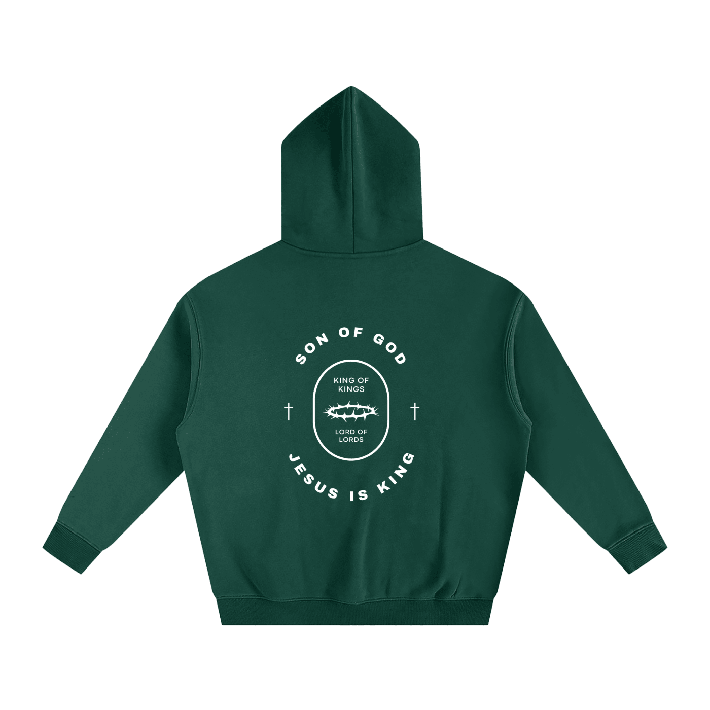 Oversize Fleeced Hoodie - Son Of God