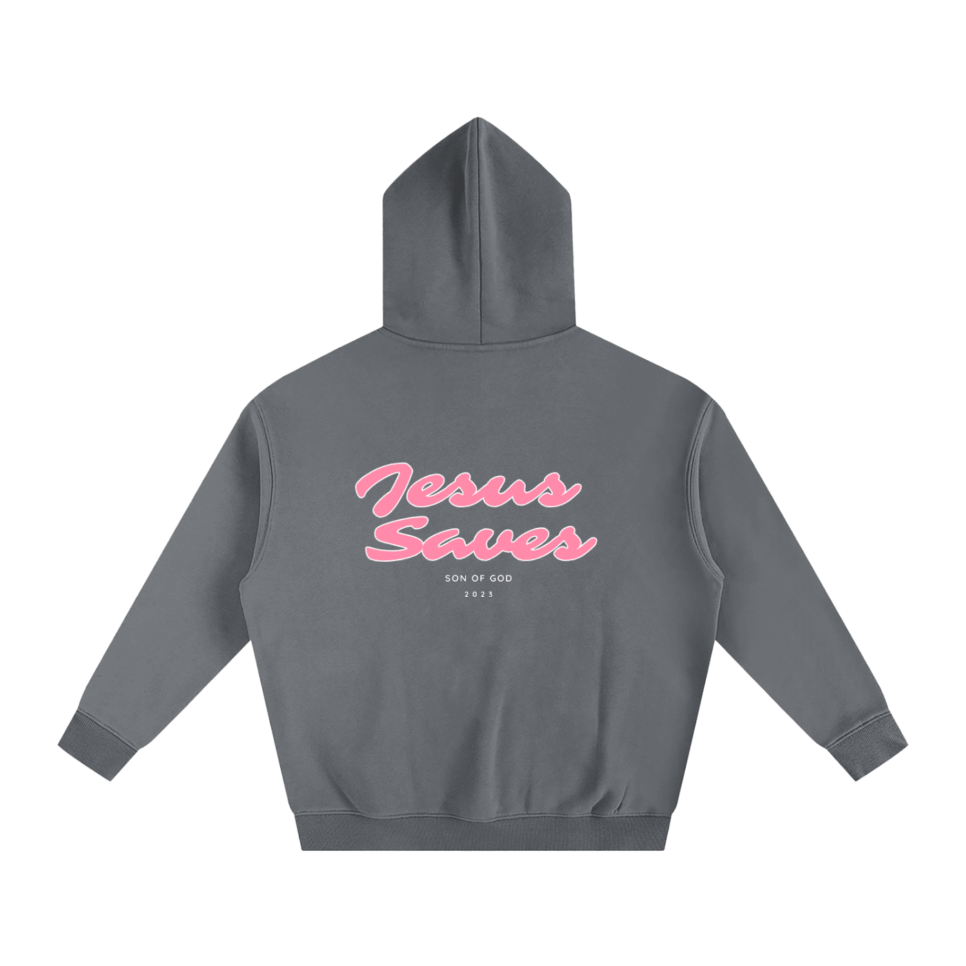 Oversize Fleeced Hoodie - Son Of God