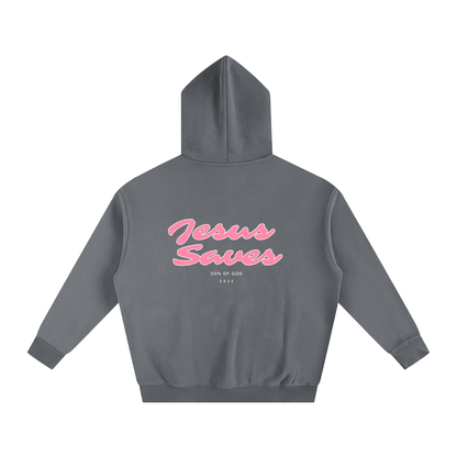 Oversize Fleeced Hoodie - Son Of God