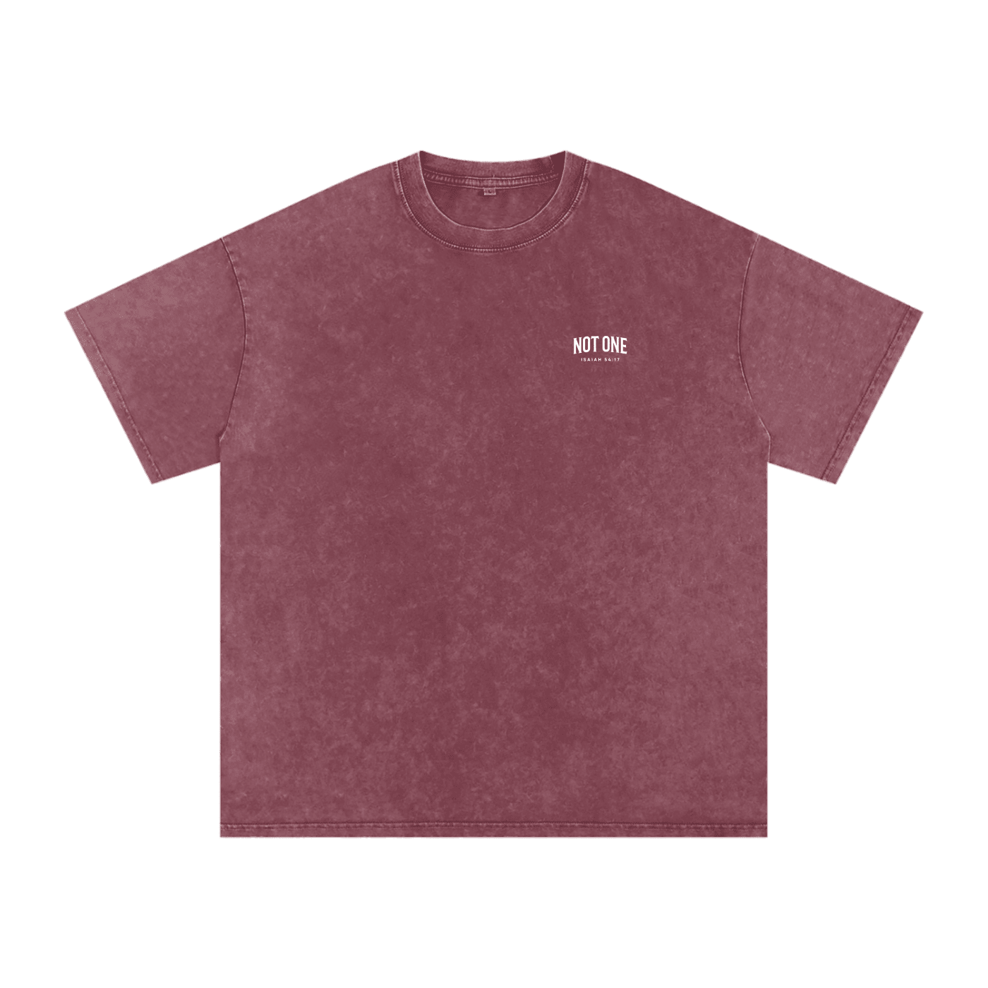 Snow Washed Oversized Cotton T-Shirt - Son Of God
