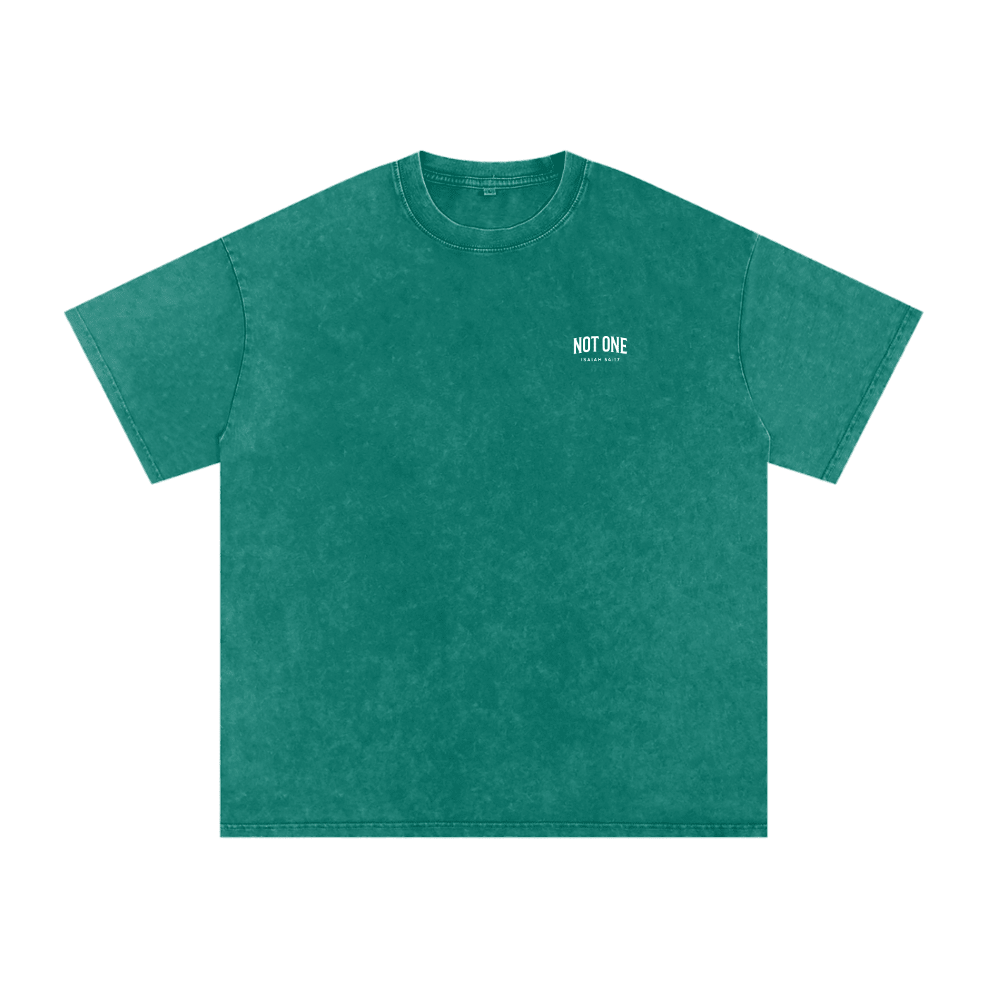 Snow Washed Oversized Cotton T-Shirt - Son Of God