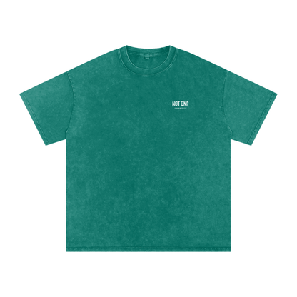 Snow Washed Oversized Cotton T-Shirt - Son Of God