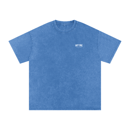 Snow Washed Oversized Cotton T-Shirt - Son Of God