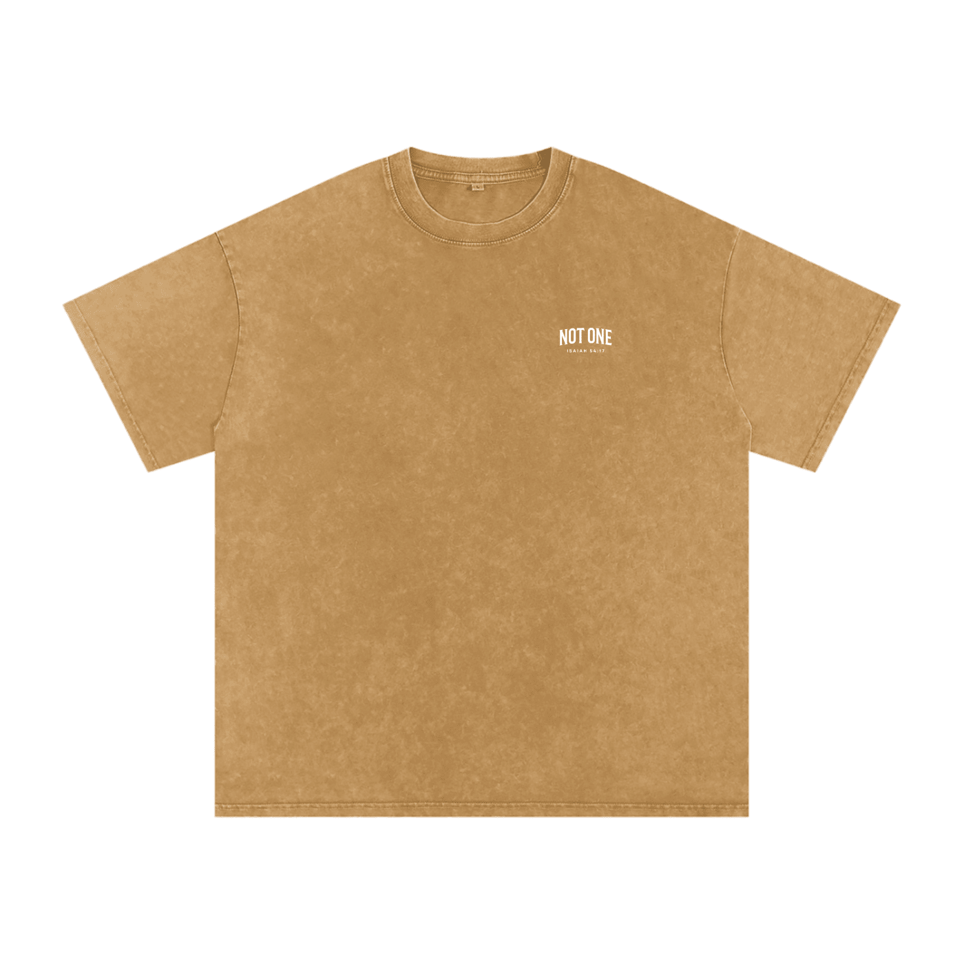 Snow Washed Oversized Cotton T-Shirt - Son Of God