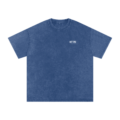 Snow Washed Oversized Cotton T-Shirt - Son Of God