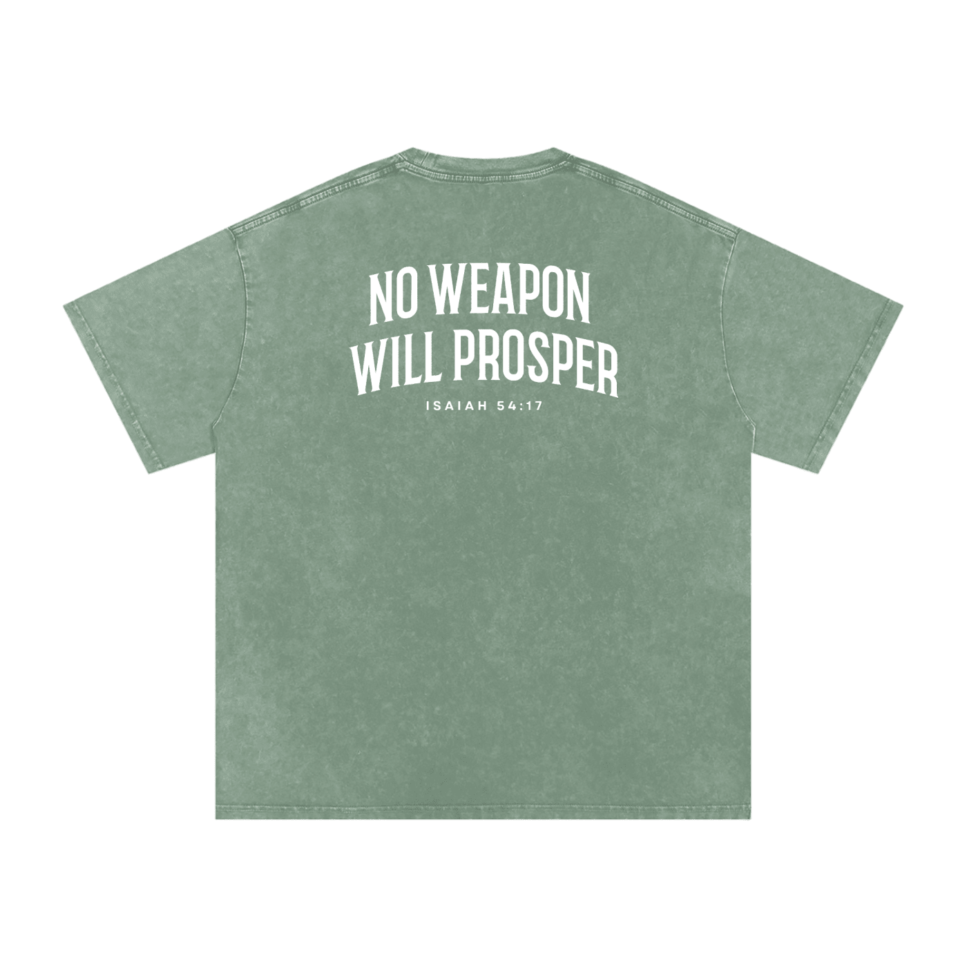 Snow Washed Oversized Cotton T-Shirt - Son Of God