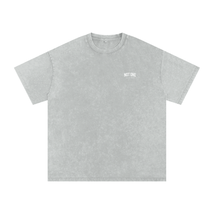 Snow Washed Oversized Cotton T-Shirt - Son Of God