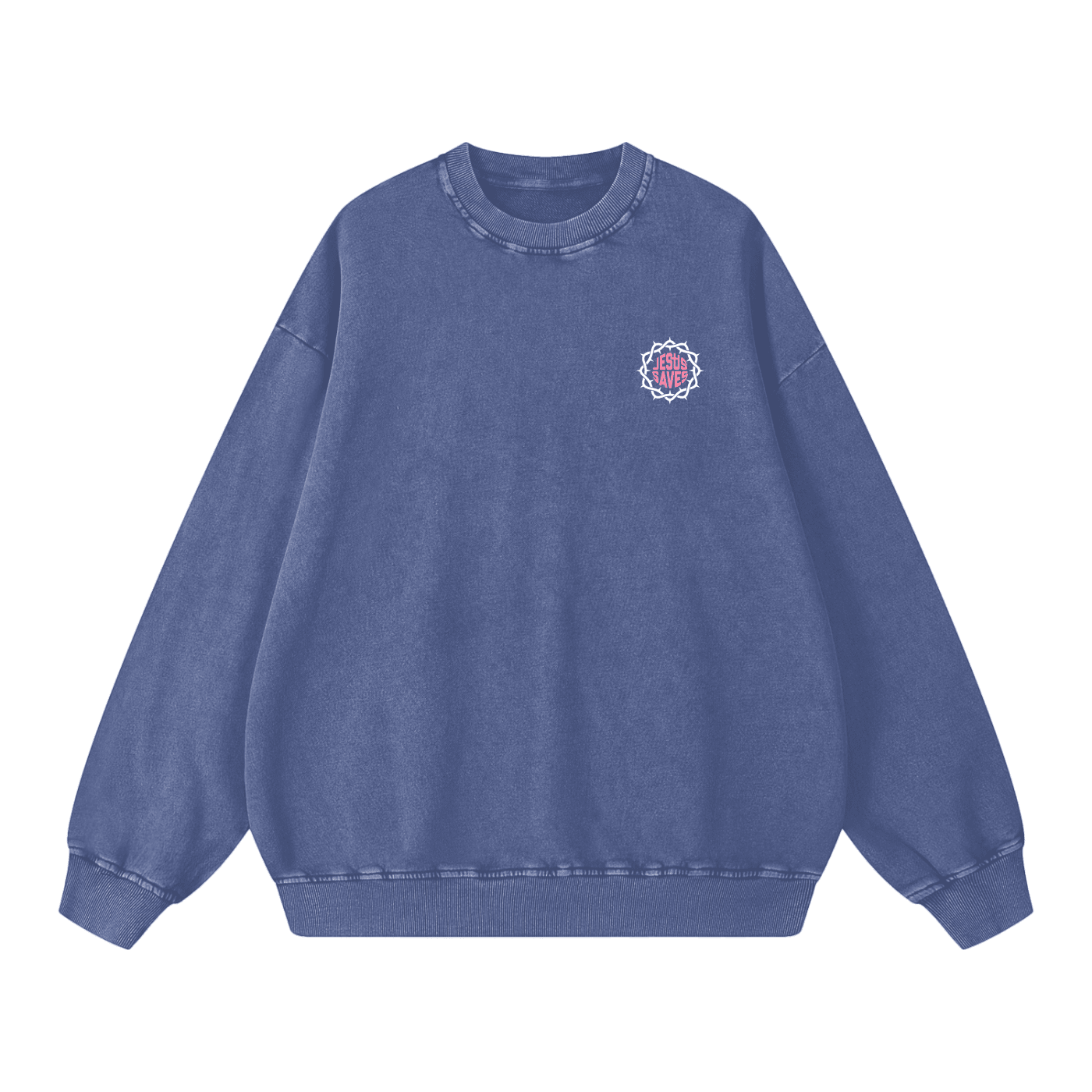 Snow Washed Oversized Sweatshirt - Son Of God