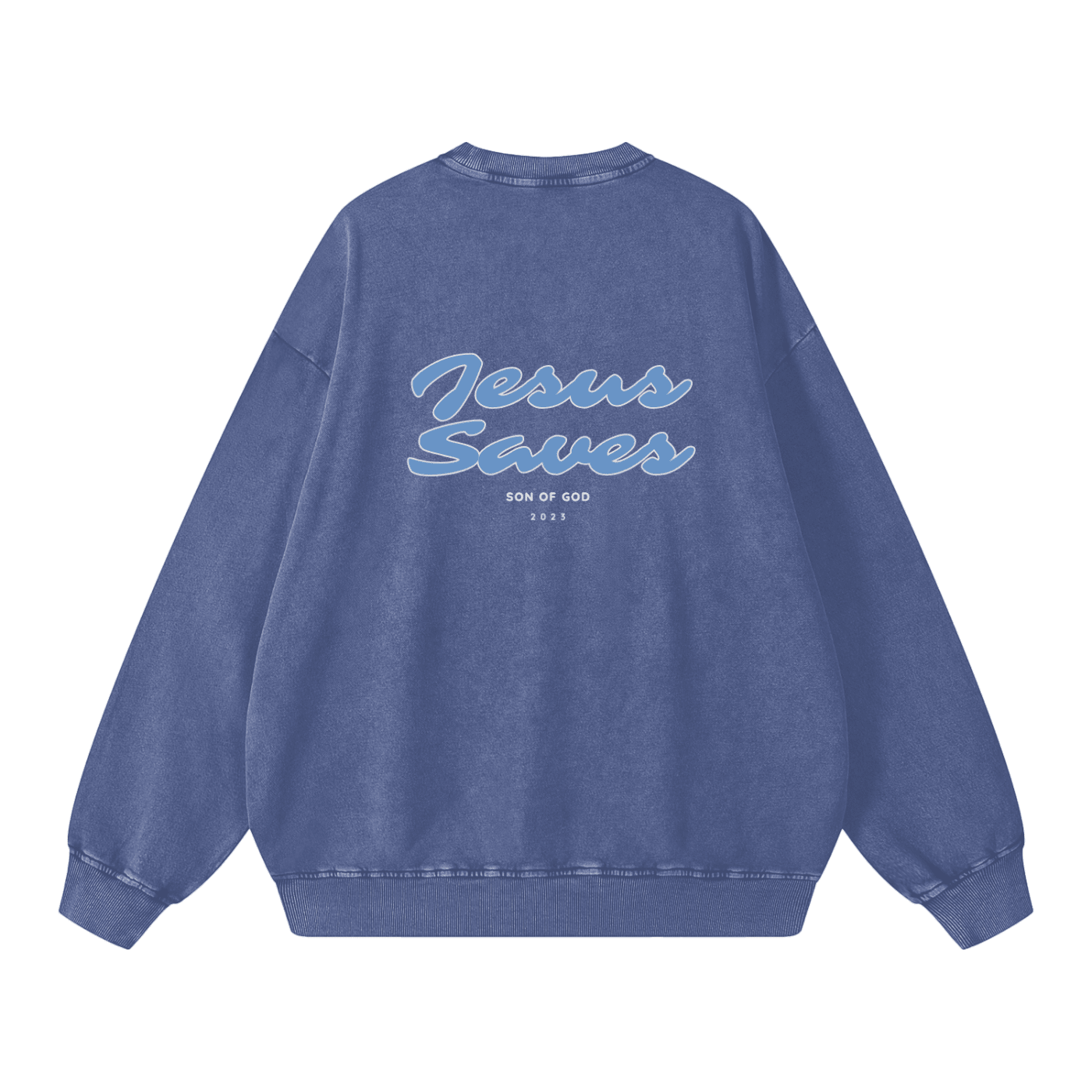 Snow Washed Oversized Sweatshirt - Son Of God