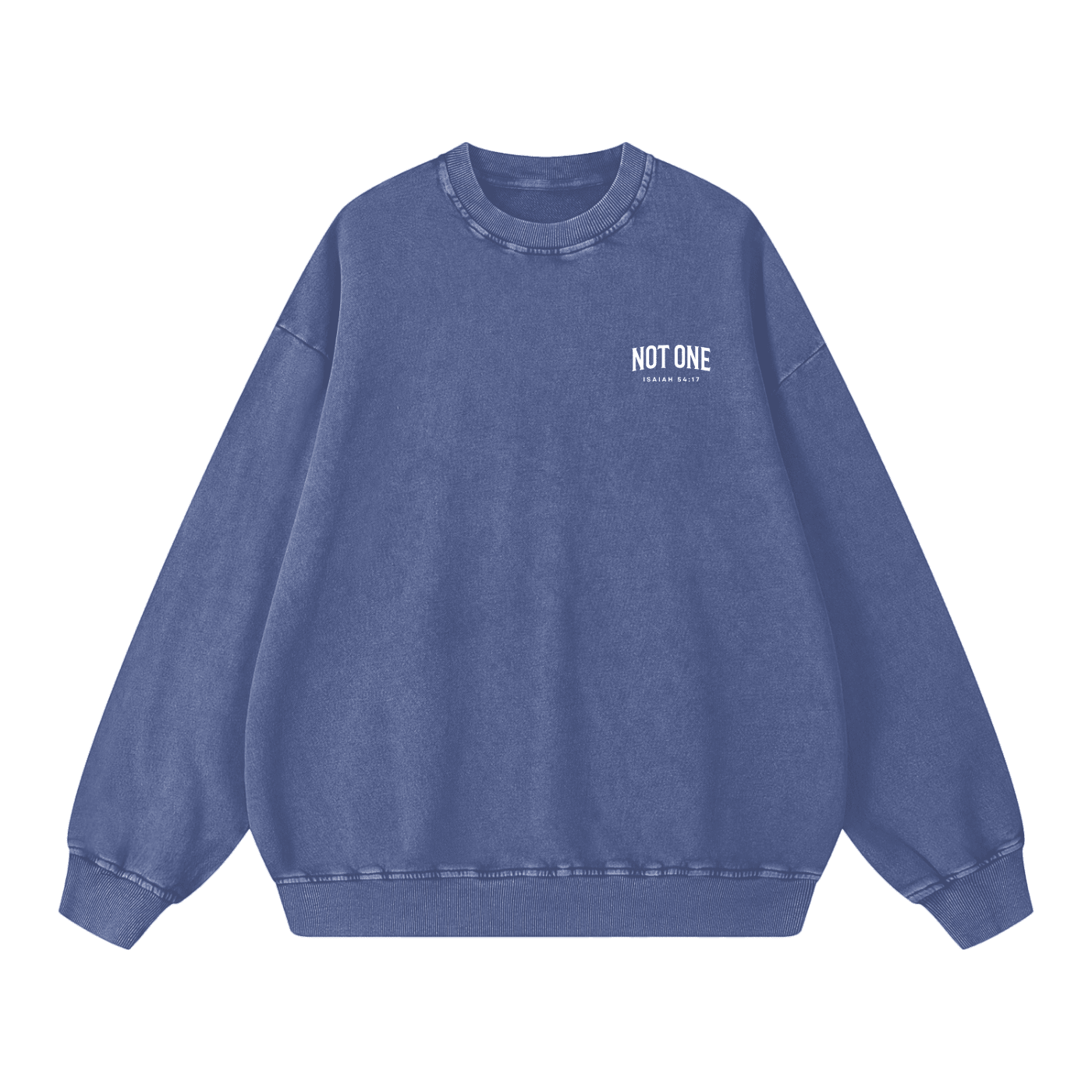 Snow Washed Oversized Sweatshirt - Son Of God