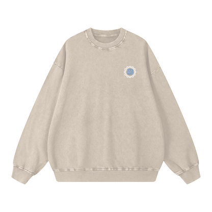 Snow Washed Oversized Sweatshirt - Son Of God