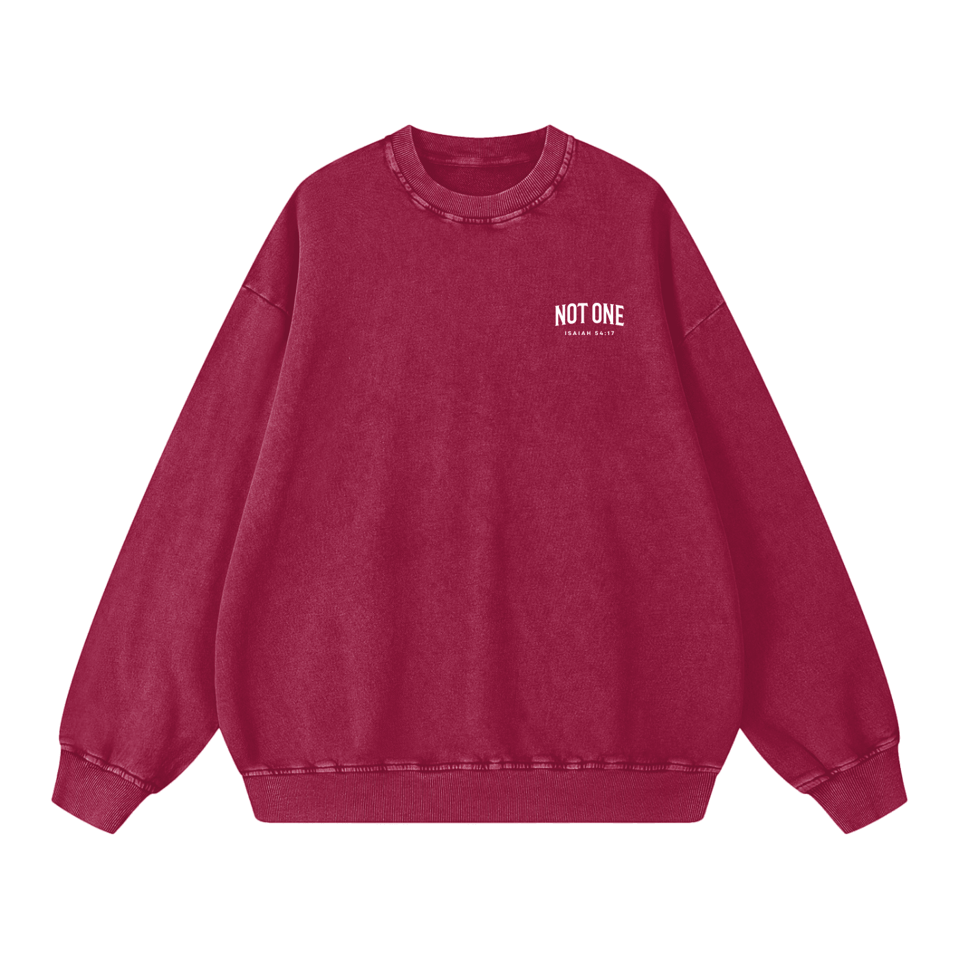 Snow Washed Oversized Sweatshirt - Son Of God