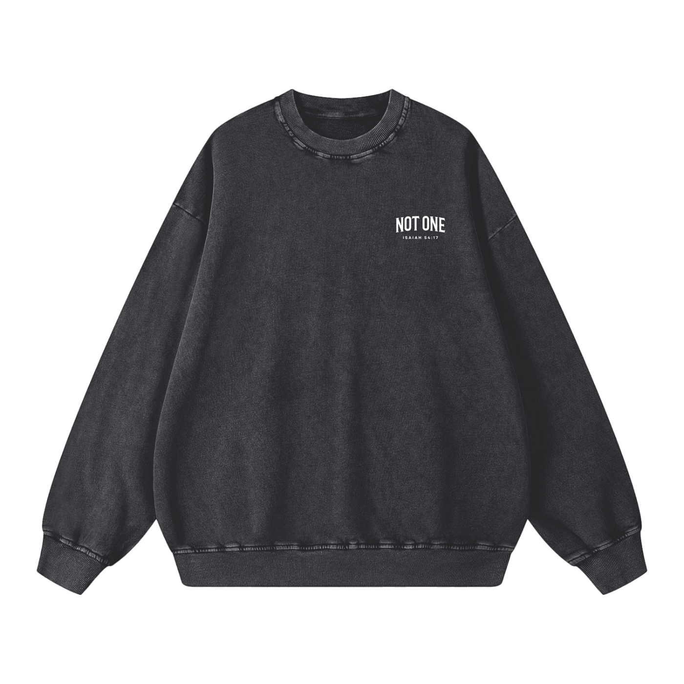 Snow Washed Oversized Sweatshirt - Son Of God