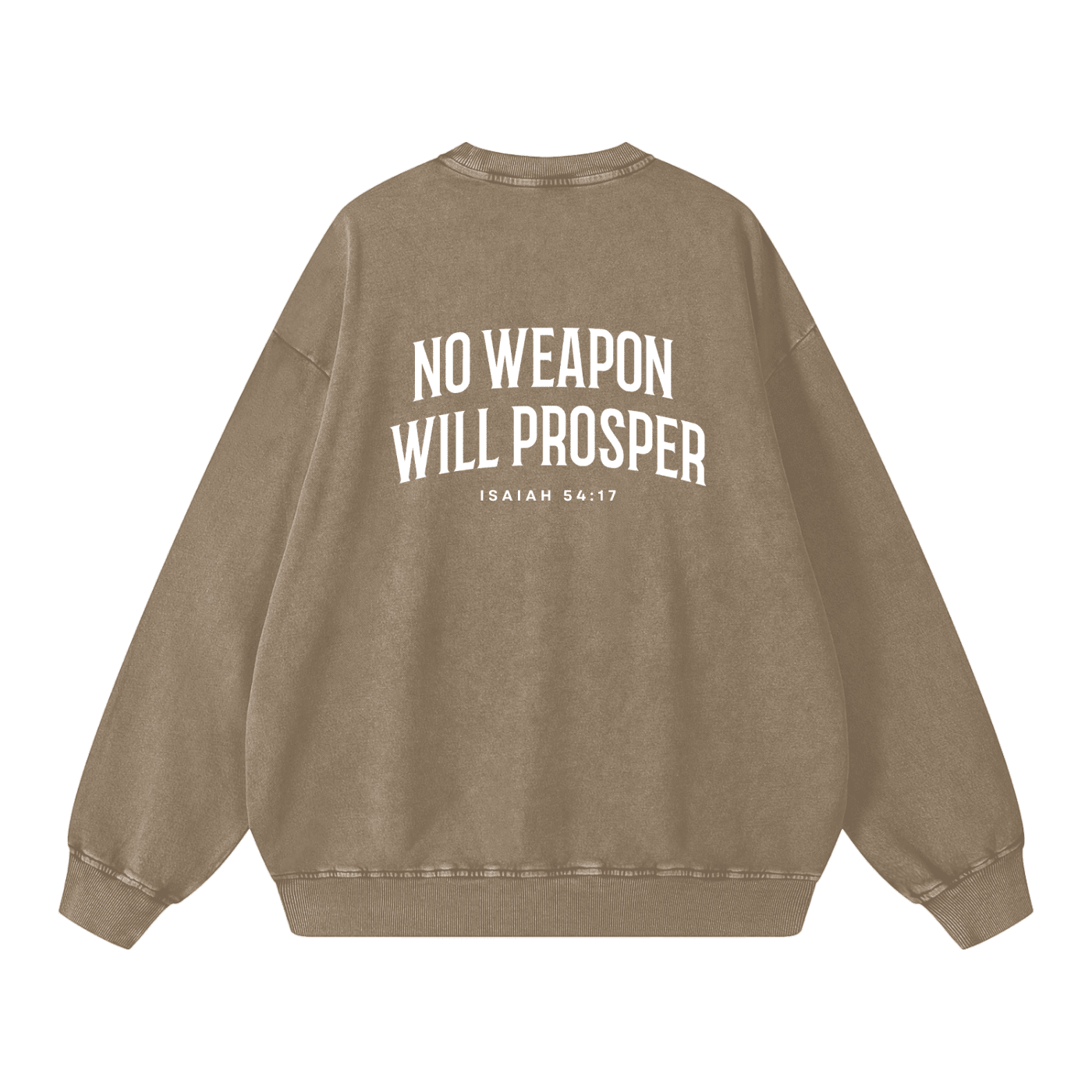 Snow Washed Oversized Sweatshirt - Son Of God