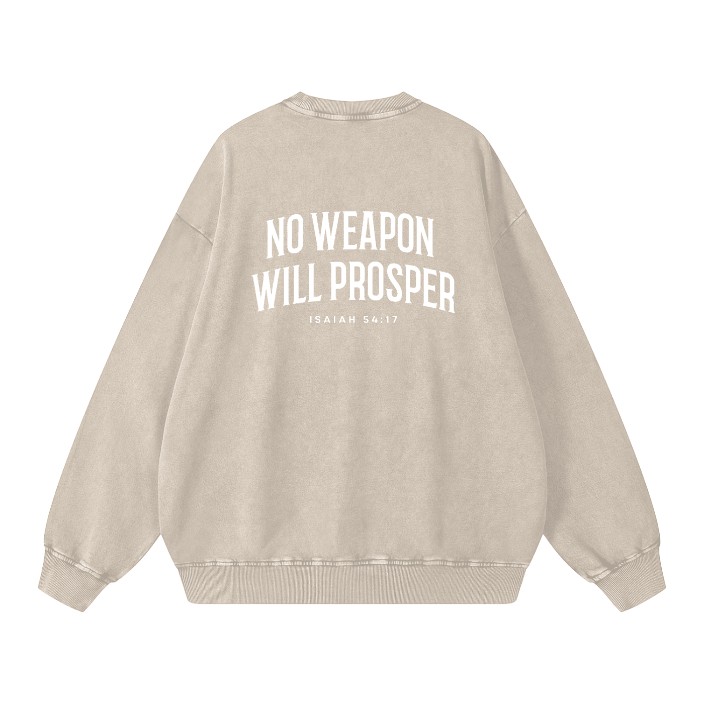 Snow Washed Oversized Sweatshirt - Son Of God