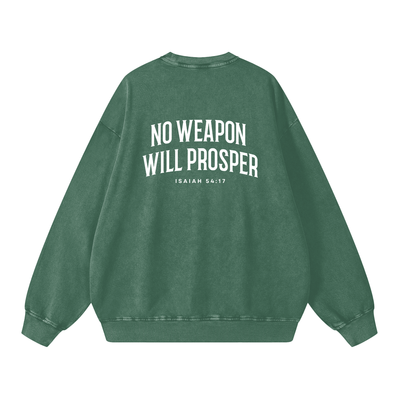 Snow Washed Oversized Sweatshirt - Son Of God